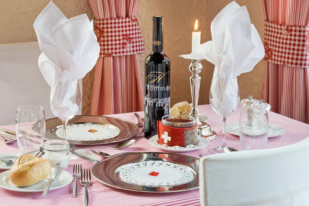 Hotel Restaurant Buerchnerhof Bürchen Esterno foto