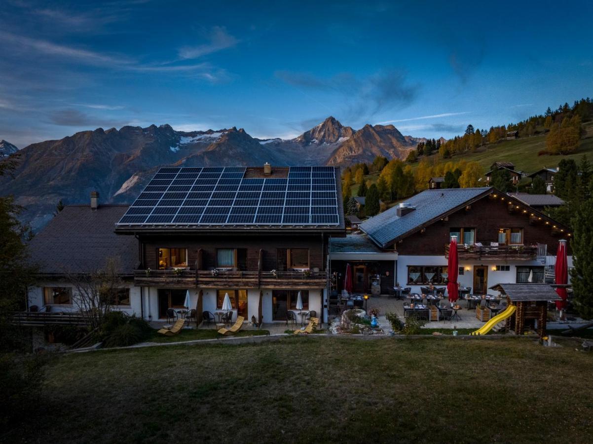 Hotel Restaurant Buerchnerhof Bürchen Esterno foto